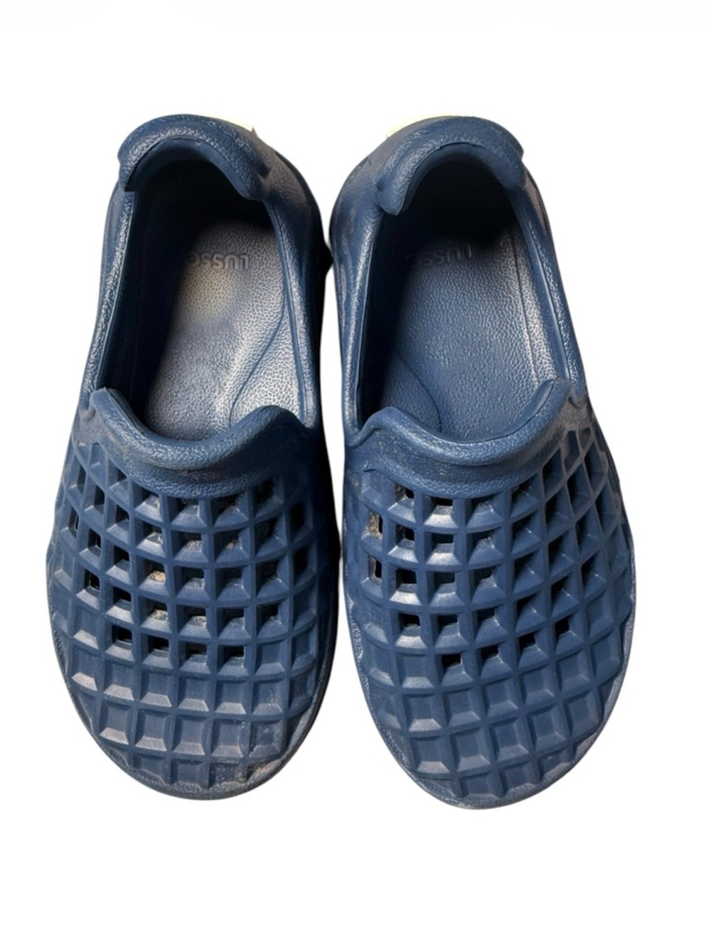 Lusso Kids Navy Easy-On Slip-On Sandals - Picture 3 of 6